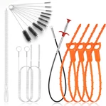 18pcs Drain Clog Remover Tool Set 59 Snake (2), Hair Remova. Fixed Price $12.03.