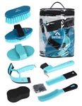 Shinewell Horse Grooming Kit, Complete Brush Set, Equine Tools.... Fixed Price $34.32.