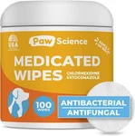 Antibacterial & Antifungal Medicated Wipes For Dogs And Cats Pink. Fixed Price $31.99.