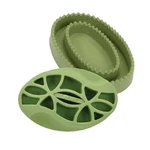 Safari Rubber Comfort Grip Curry Bathing Brush For Dogs. Fixed Price $11.99.