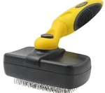 Pet Republique Retractable Slicker Brush - For Dogs, Cats, Regular, Black. Fixed Price $16.49.
