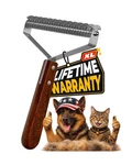 Extra Large 2-sided Undercoat Rake For Dogs & Cats, Dog Brush F... Fast Usa Ship. Fixed Price $49.03.