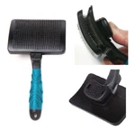 Self Cleaning Dog Grooming Brush Push Button Slicker Pin Retraction Groomer Tool. Fixed Price $28.89.