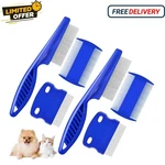 6pcs Dog & Cat Grooming Comb Set Double-sided Flea And Lice Removal Pet Combs. Fixed Price $300.00.