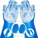 Augwind 6pcs Pet Grooming Kit For Dogs, Cats And Horses Dog Washing Gloves C. Fixed Price $15.01.