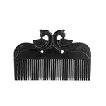 Black Onyx Handmade Carved Comb 71 Grams In Weight Comb, Stone ,. Fixed Price $229.99.