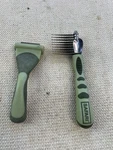 Pair Coastal Pet Safari Dog Deshedding Tool, Dematting Comb. Fixed Price $16.99.