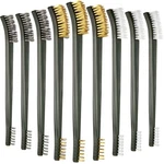 Patelai 9 Pcs Mini Wire Brush Set Stainless Steel, Brass Black, White, Gold. Fixed Price $11.94.