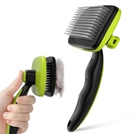 Pecute Self-cleaning Slicker Brush For Dogs, Cats, Lightweight Small, Green. Fixed Price $14.52.