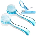 Mudder 3 Pcs Hedgehog Small Animal Grooming Kit Including 2 Bathing Blue. Fixed Price $15.57.