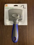 Slicker Brush Self Clean Dog Grooming Tool - Up&up. Fixed Price $9.99.
