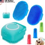 Comotech 6pcs Dog Bath Brush & Toothbrush Adjustable Blue. Fixed Price $14.16.