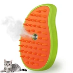 Cat Steam Brush, 3 In 1 Steamy Pet Silicone Massage Dog Hair Remover C.... Fixed Price $12.35.