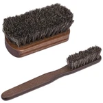 2 Pcs Leather Brush Car Detailing, Horse Hair Brush, Upholstery For Cle.... Fixed Price $12.39.
