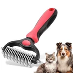 Pet Grooming Brush Deshedding Dog Cat Undercoat Rake Comb Double Sided. Fixed Price $8.99.