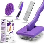 Bonteck Dog Slicker Brush For Dogs Grooming Kit 4pcs Large Go.... Fixed Price $39.38.
