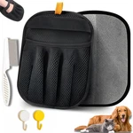 Greenwich Goods Pet Hair Removal Gloves For Cats & Dogs 2 Gloves, Black. Fixed Price $10.96.