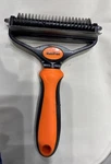 Malsipree Dog Brush For Shedding - 2 In 1 Undercoat Rake Deshedding. Fixed Price $14.50.