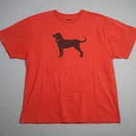 Mens Xl The Black Dog T Shirt Rust Red Martha's Vineyard 2013 Double Sided. Fixed Price $16.15.