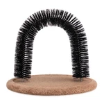 Hollypet Self Grooming Massager And Scratcher Toy - Cat Arch Brush For Tan. Fixed Price $35.35.