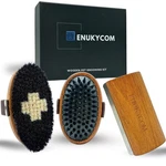 Wooden Pet Grooming Kit For Short-haired Double-coated Dogs Cats Horses- Inc.... Fixed Price $77.82.