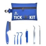 Complete Tick Removal Kit For Dogs & Cats Remover Tool Set With 3 S. Fixed Price $28.45.