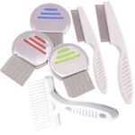 Qtopun Nits Free Lice Comb, Stainless Steel Louse Comb 6 Piece Set,. Fixed Price $10.29.