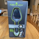 Furminator Dual Grooming Brush For Dogs & Cats Metal Boars Hair Bristles. Fixed Price $14.75.