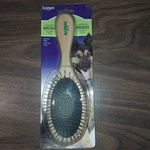 Safari Pin & Bristle Combo Dog Brush Wooden W6152. Fixed Price $8.00.