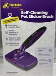 Hertzko Self-cleaning Pet Slicker Brush, Grooming Brush For Cat & Dogs. Fixed Price $10.95.