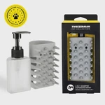 Tweezerman Pet 2 In 1 Shampoo Dispensing Bath Brush #5400-pgc. Fixed Price $31.00.
