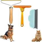 3pcs Pet Hair Remover Tool Dog Fur Pro Combo For Couch Furniture Bed. Fixed Price $6.99.