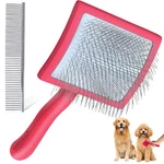 Dog Slicker Brush For Goldendoodles, Poodles & Long Haired Dogs - Pin Do.... Fixed Price $26.74.
