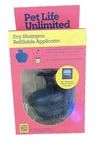 Pet Life Unlimited Waterless All In One Dry Shampoo Refillable Brush Applicator. Fixed Price $15.00.