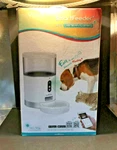 Pet Genius Smart Feeder W/ Live Wi-fi Camera 4l Capacity Food Bowl - New. Fixed Price $54.83.
