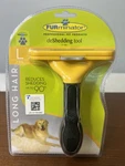 New - Furminator Deshedding Tool For Large Dogs 51-90 Lb Long Hair. Fixed Price $20.00.