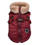 Puppia Donavan Winter No-pull Dog Harness Coat, Wine Size Medium With Smart Tag. Fixed Price $29.51.