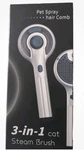 3 In 1 Pet Steam Brush Spray Comb For Cats Dogs Usb Rechargeable Brand New. Fixed Price $9.00.