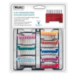 Wahl 8pc 5-in-1 Stainless Steel Guide Comb Set Multicolor Pet Grooming Ob. Fixed Price $25.17.