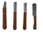 Dog And Cat Pro Coat Stripping Knives Rosewood Handle Carding Trimming Stripper. Fixed Price $49.89.