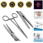 5.5" Stainless Steel Pet Grooming Forceps - Precision Ear & Nose Hair Remover. Fixed Price $14.99.