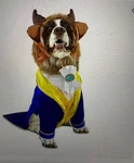 Disney Rubies Pets Xxxl Dog Costume Beauty And The "beast" New W Flaw. Fixed Price $14.99.