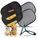 Rorodog 2-pcs Pet Hair Remover Gloves With A Hair/lint Large, Black &grey. Fixed Price $15.72.