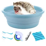 Woledoe Hedgehog Bath Supplies Kit, Bathtub And Cleaning Brush Kit. Fixed Price $26.11.