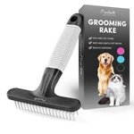 Poodle Pet Dog Grooming Rake Dematting Tool With Stainless Steel Shedding C.... Fixed Price $20.69.