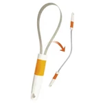 Wahl Double Sided Dog Shedding Blade With No-slip Grip - Orange And White. Fixed Price $14.68.