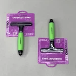 Conairpro Pet (2-pack) Short Tooth Undercoat Rake Brush 1/2" Green Pgfrs-320a-rm. Fixed Price $14.56.