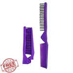 Maeelou Folding Small Dog Grooming Brush Purple Shih Tzu Yorkie Poodle Puppy. Fixed Price $20.00.