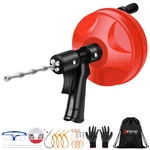 25 Ft Plus Double Mode Drain Snake Tools, 13-in-1 Auger For Sink And. Fixed Price $60.47.