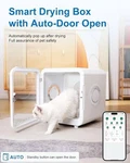 Pet Hair Dryer Box Blow 72l Capacity For Cats And Small Dogs Drying Blower. Fixed Price $189.00.